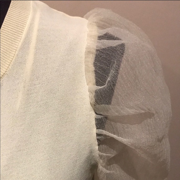 🆕Zara Organdy cardigan, size M - Picture 3 of 7